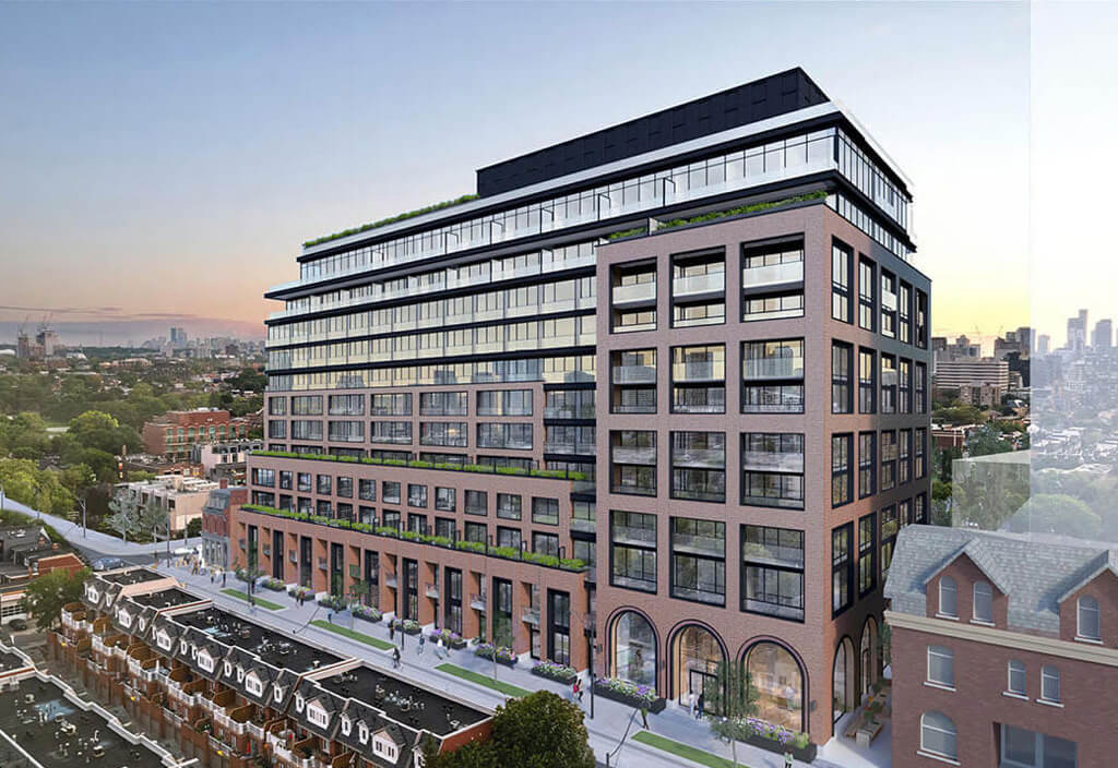 Rendering of Bellwoods House Condos exterior 3