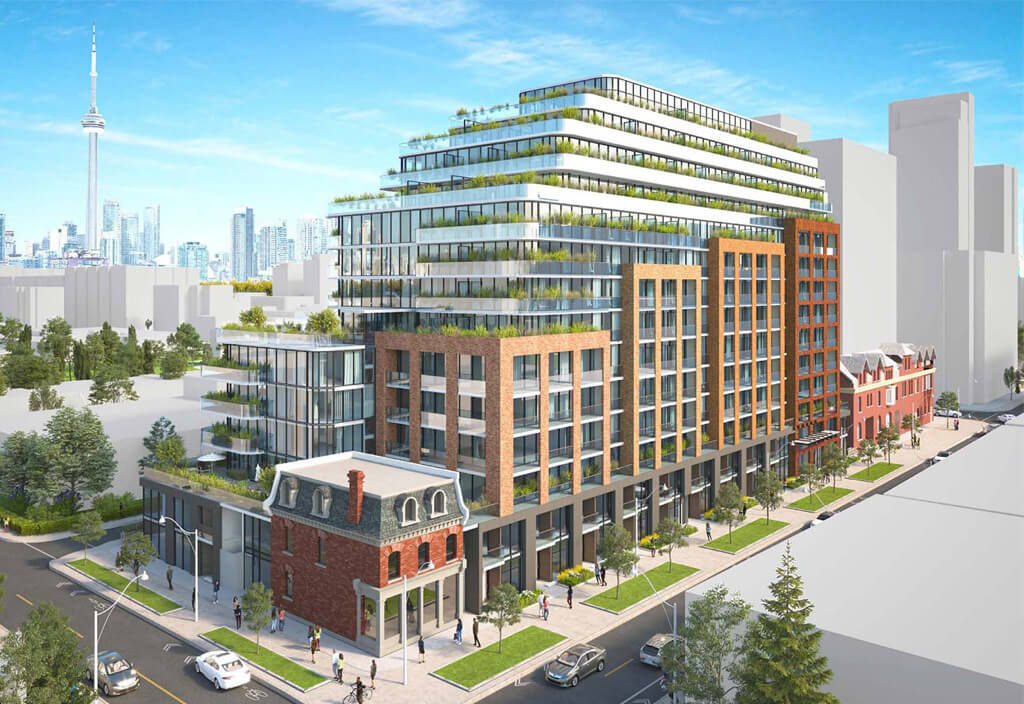 Rendering of Bellwoods House Condos exterior 6