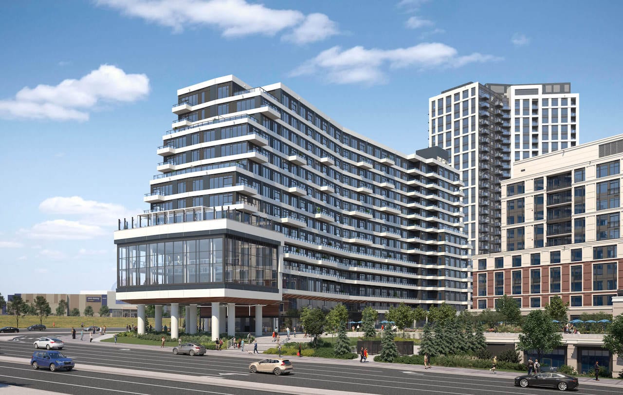 Rendering of The Kith Condos exterior
