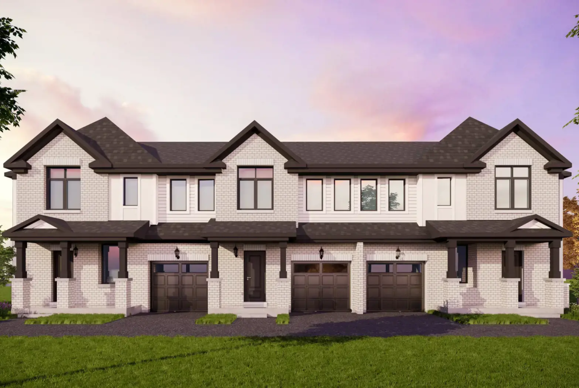 Rendering of Grand Ridge North Towns Exterior 1