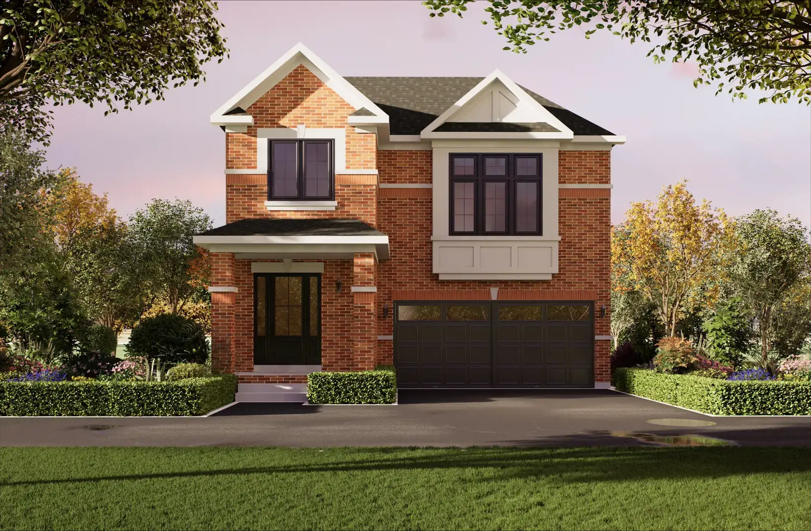 Rendering of Grand Ridge North Single family Home Exterior 1