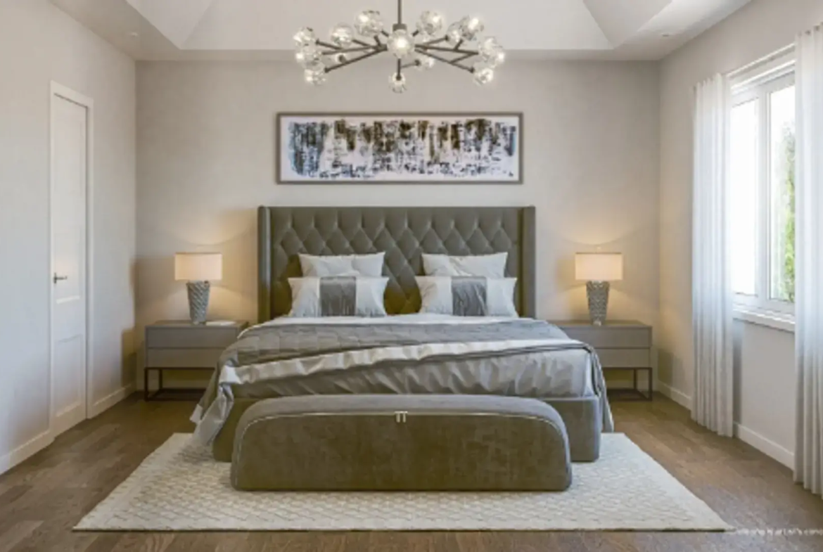Rendering of Grand Ridge North Interior bedroom