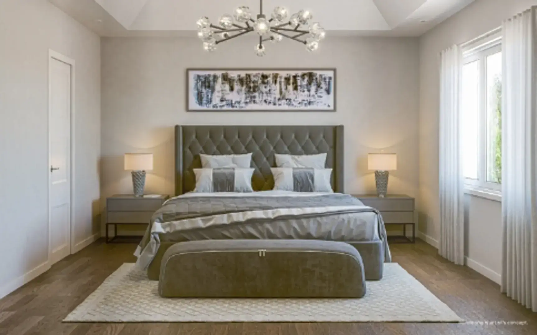 Rendering of Grand Ridge North Interior bedroom