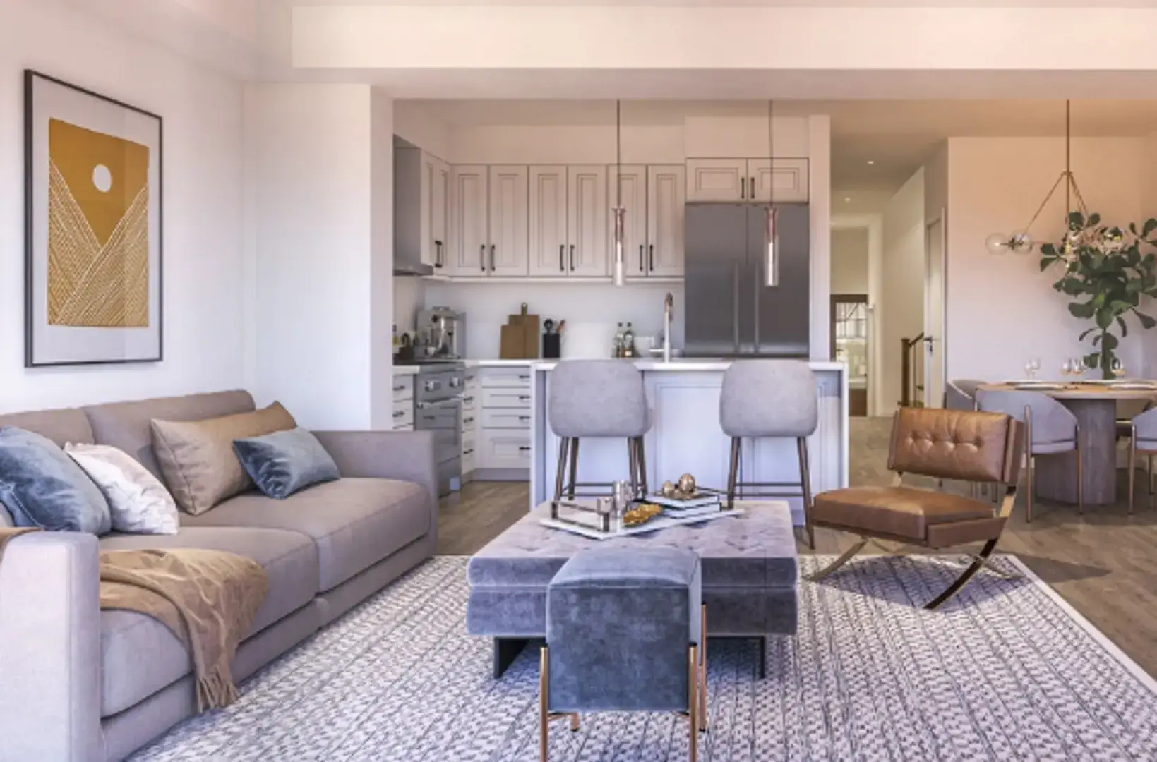 Rendering of Grand Ridge North Interior suite