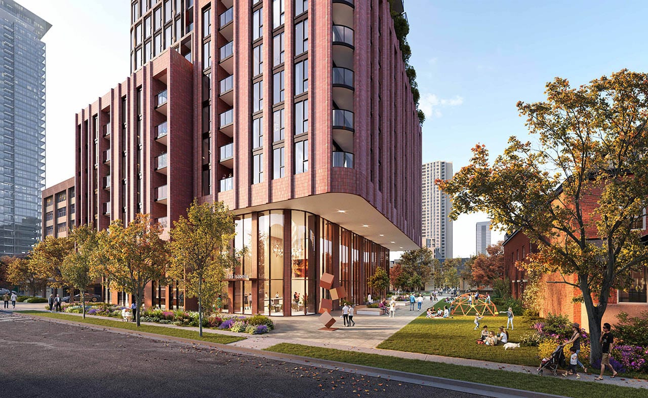 Rendering of 135 Isabella Condos exterior