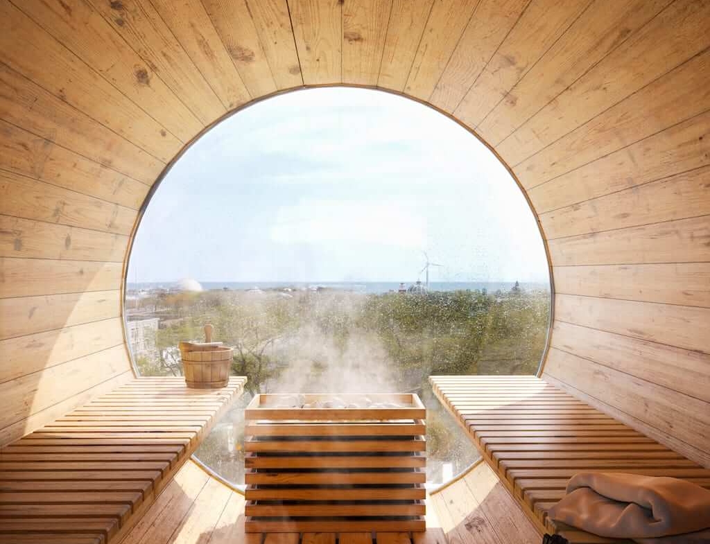 Rendering of 8 Temple Condos Sauna