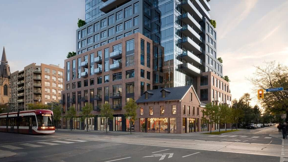 Rendering of Reside on Richmond exterior bottom half
