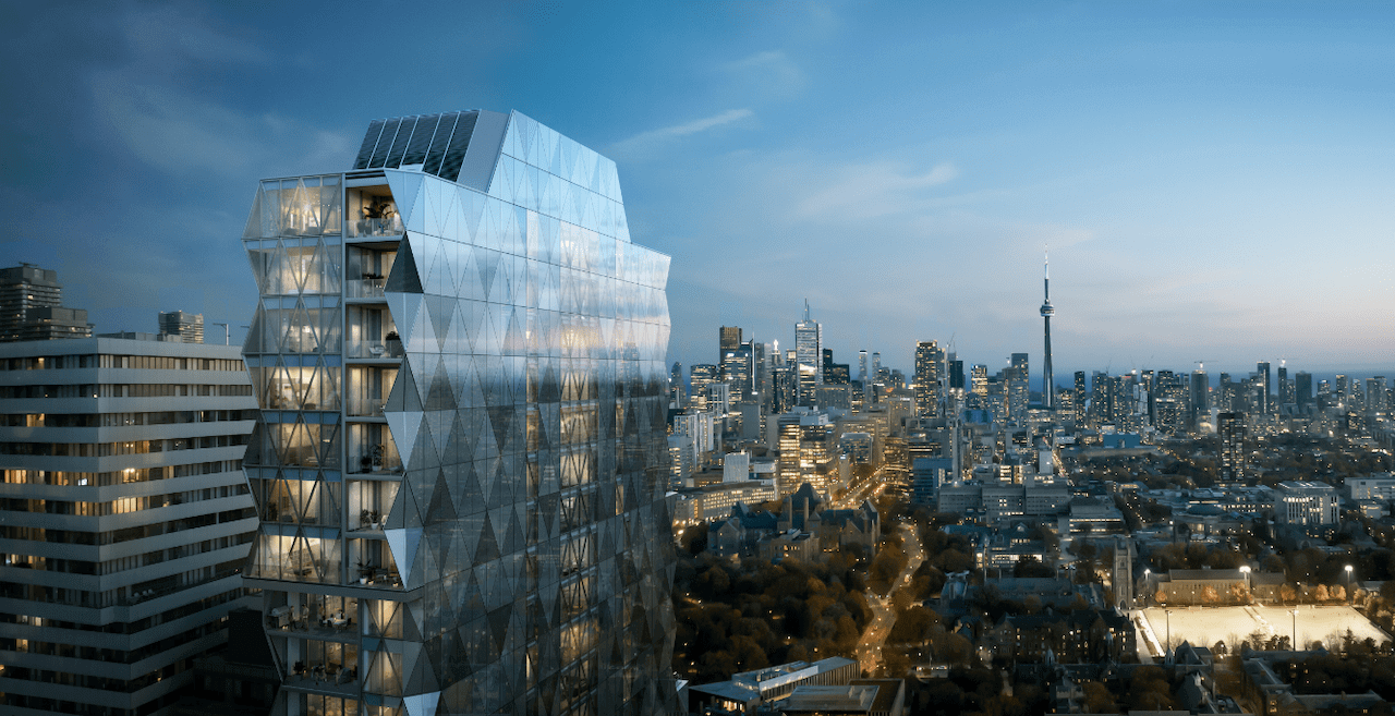 Rendering of 210 Bloor West Condos jewel box