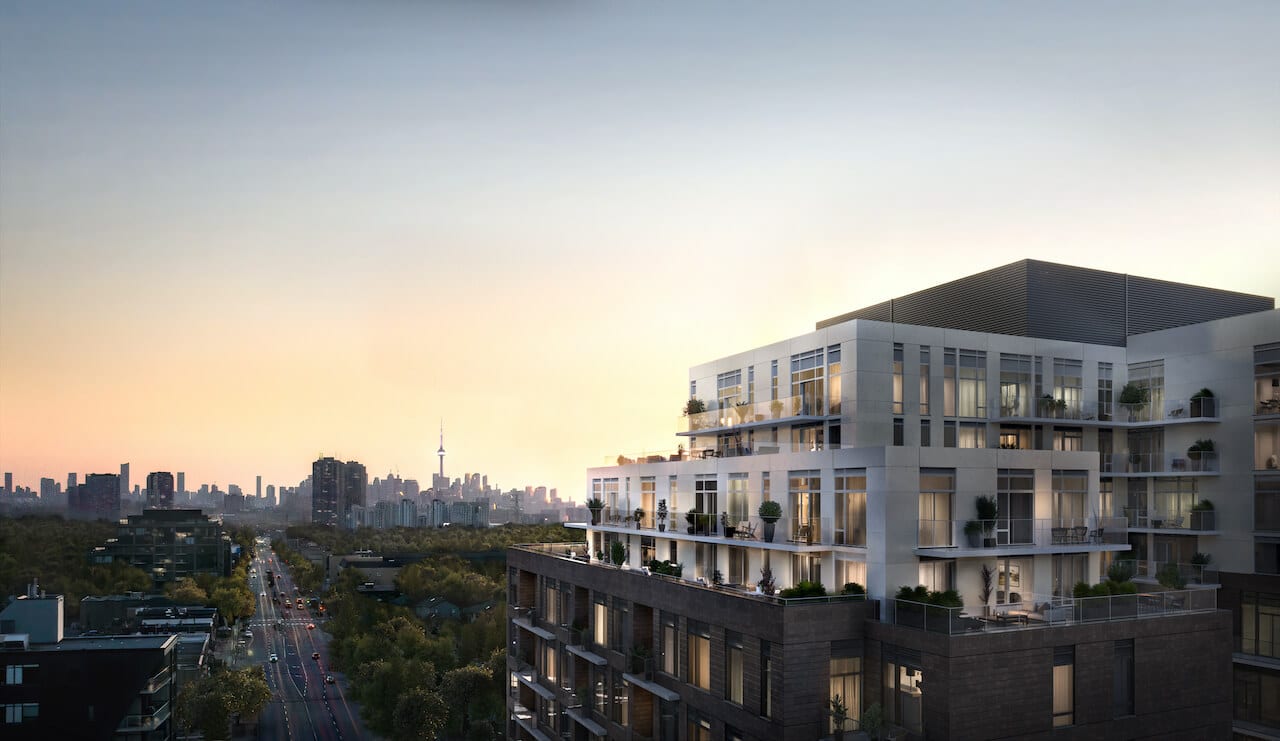Rendering of BLVD Q exterior