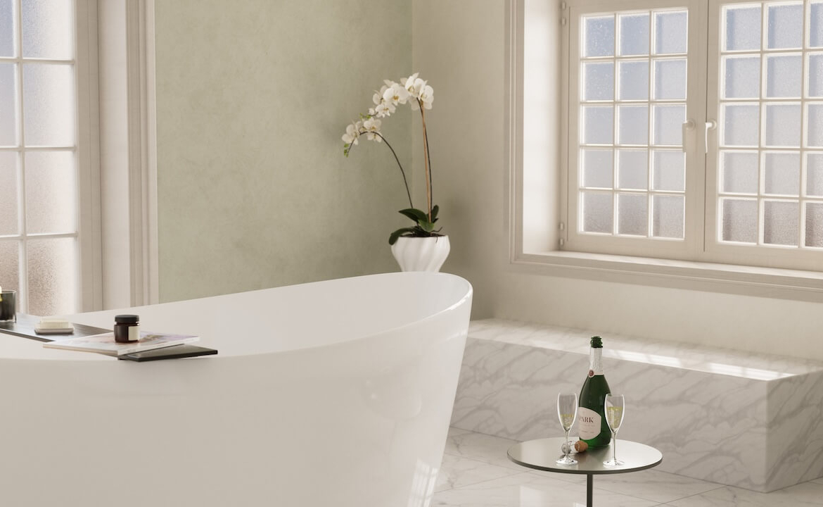 Rendering of 2992 Sheppard Condos interior bathtub