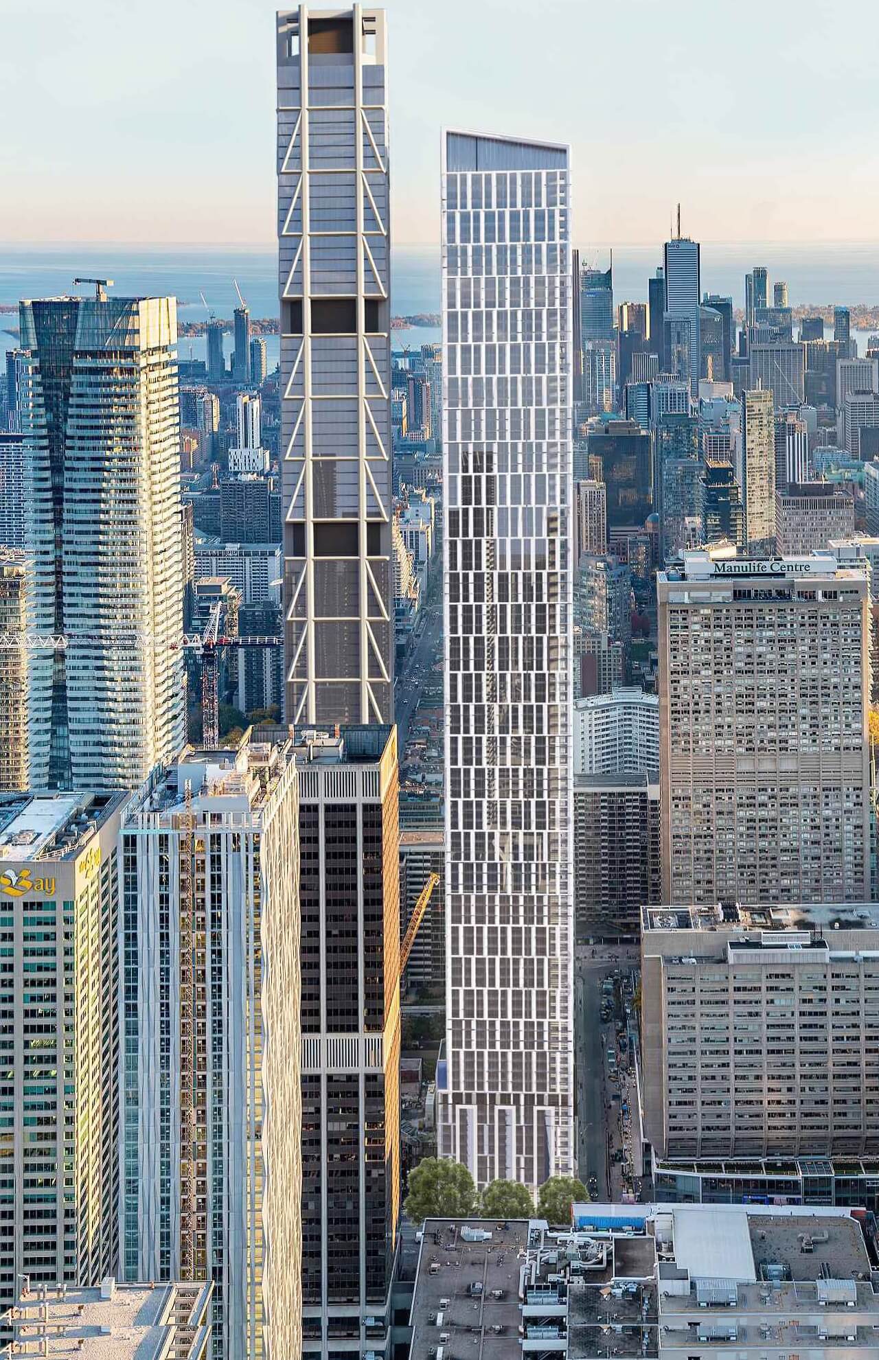 Rendering of 19 Bloor West Condos exterior