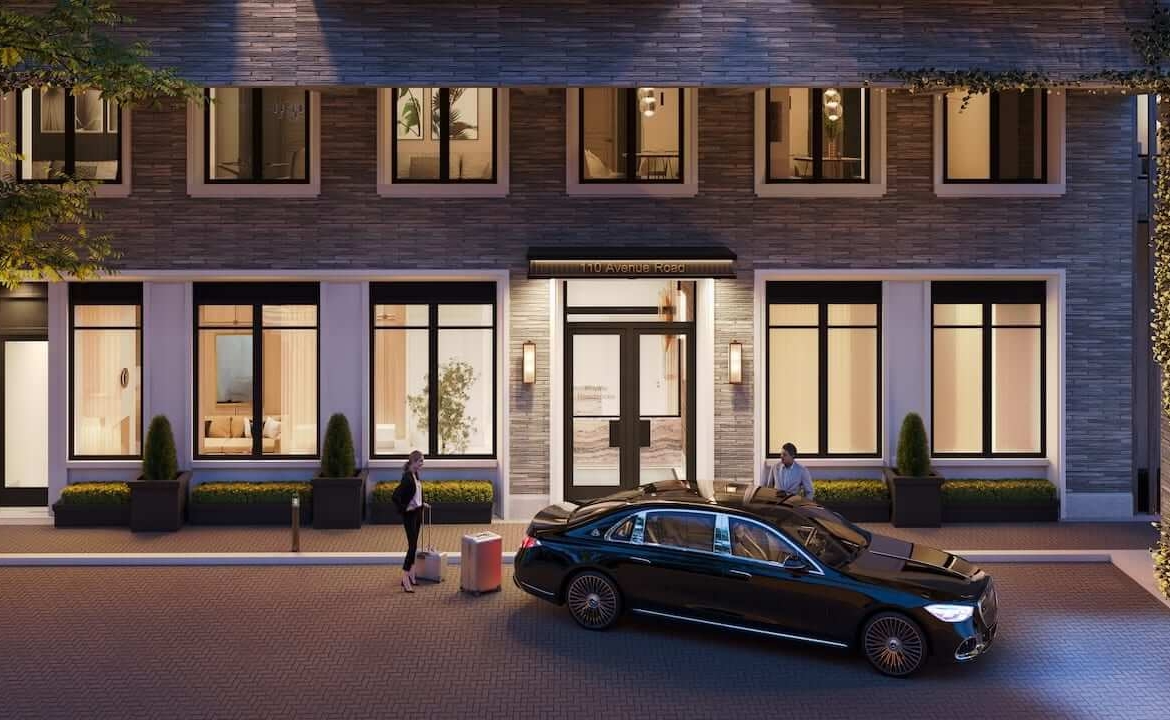 One Ten Condos entrance