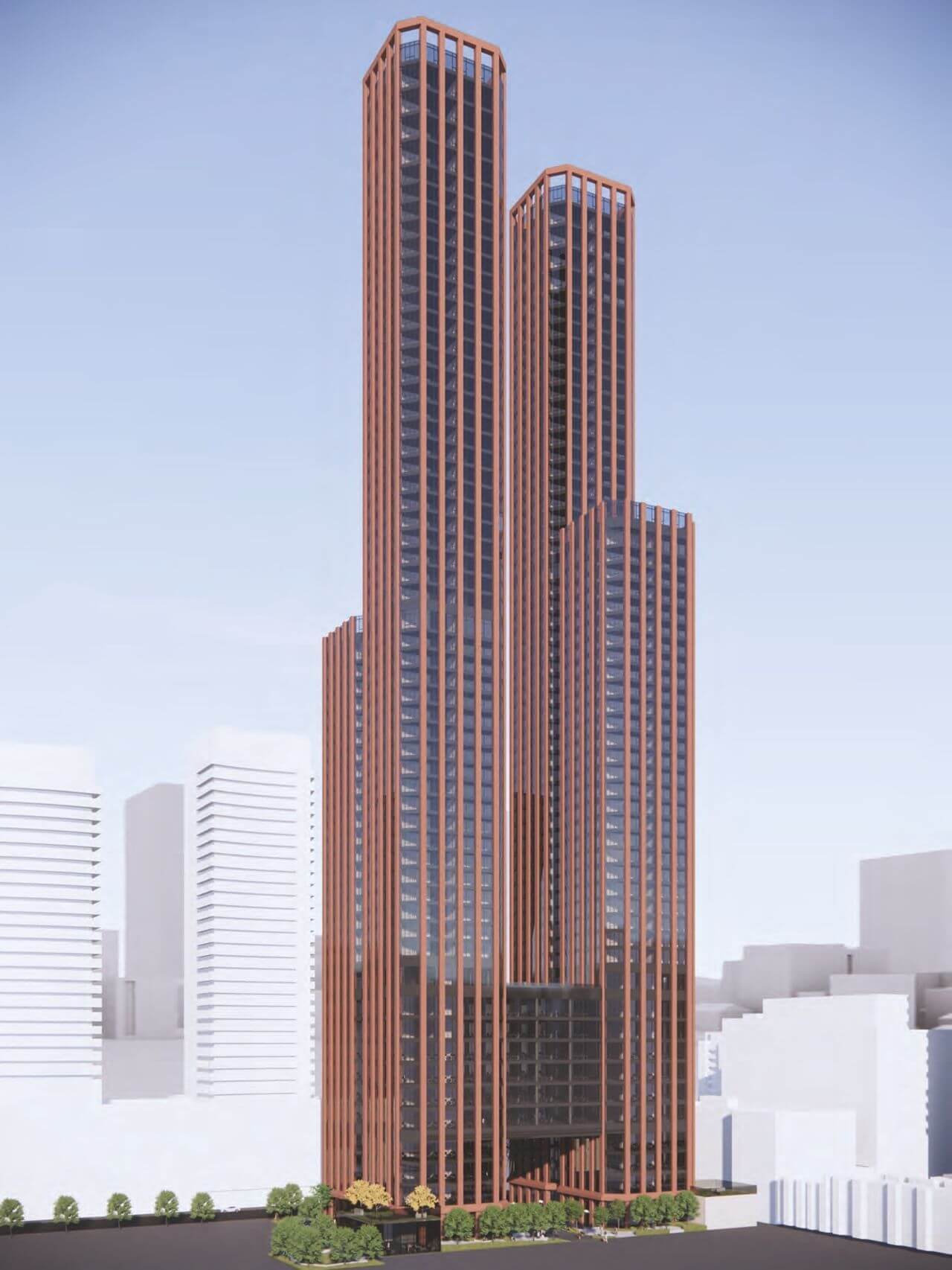 Rendering of 110-150 Eglinton Ave East Condos