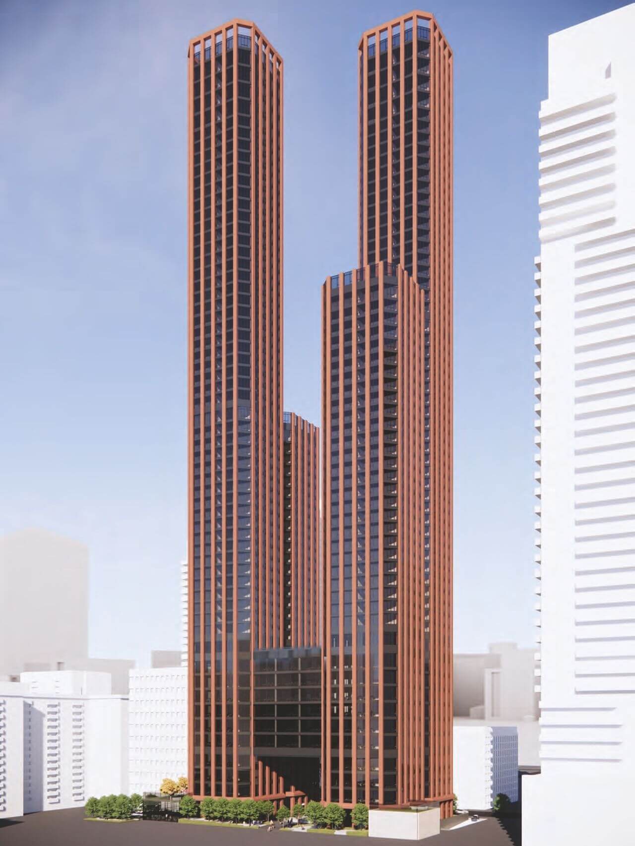 Rendering of 110-150 Eglinton Ave East Condos