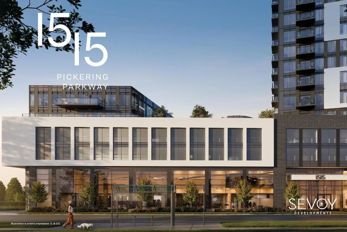 1515 Pickering Parkway Condos exterior side view