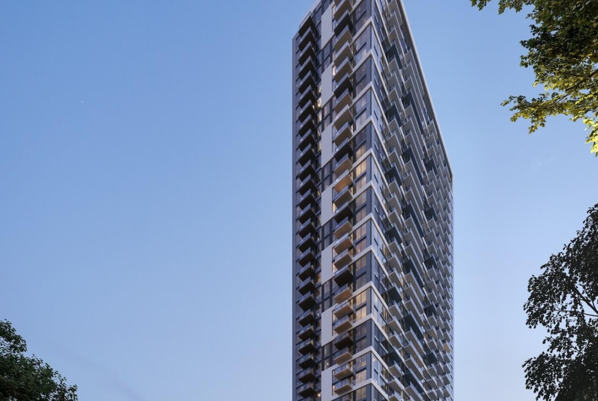 Rendering of 1515 Pickering Parkway Condos exterior full view