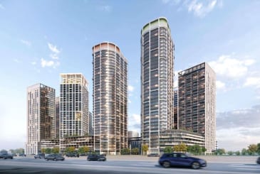 Brookdale Centre Redevelopment Condos in Pickering by Tribute Communities and BentallGreenOak