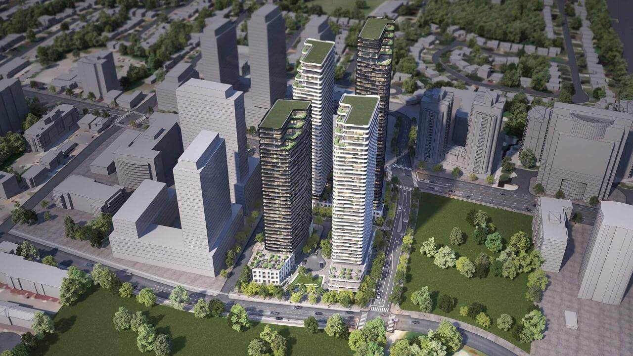 5800 Yonge Condos exterior rendering