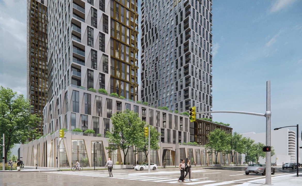 5800 Yonge Condos exterior rendering