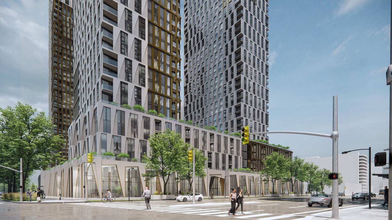 5800 Yonge Condos exterior rendering
