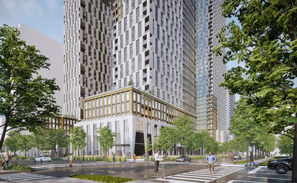 5800 Yonge Condos exterior rendering