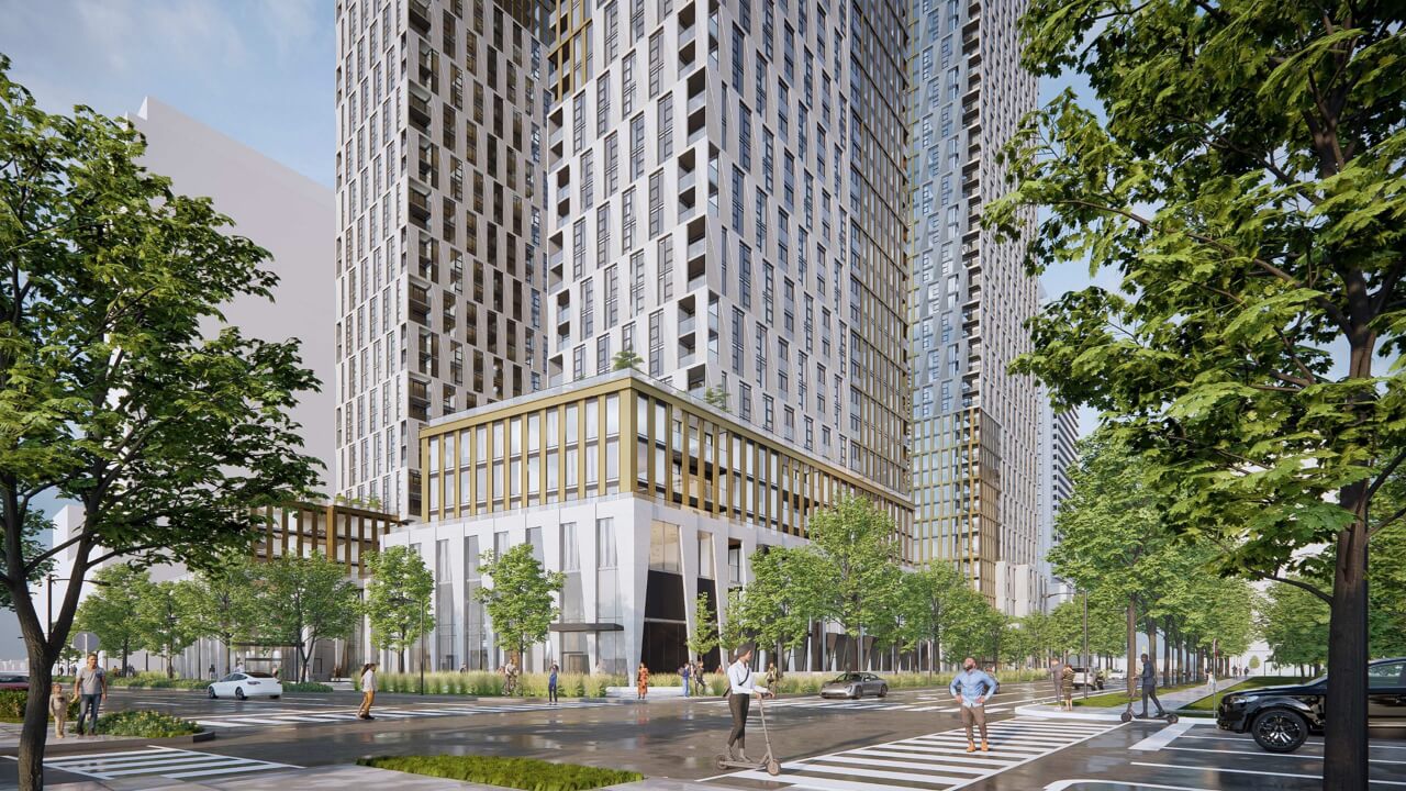 5800 Yonge Condos exterior rendering