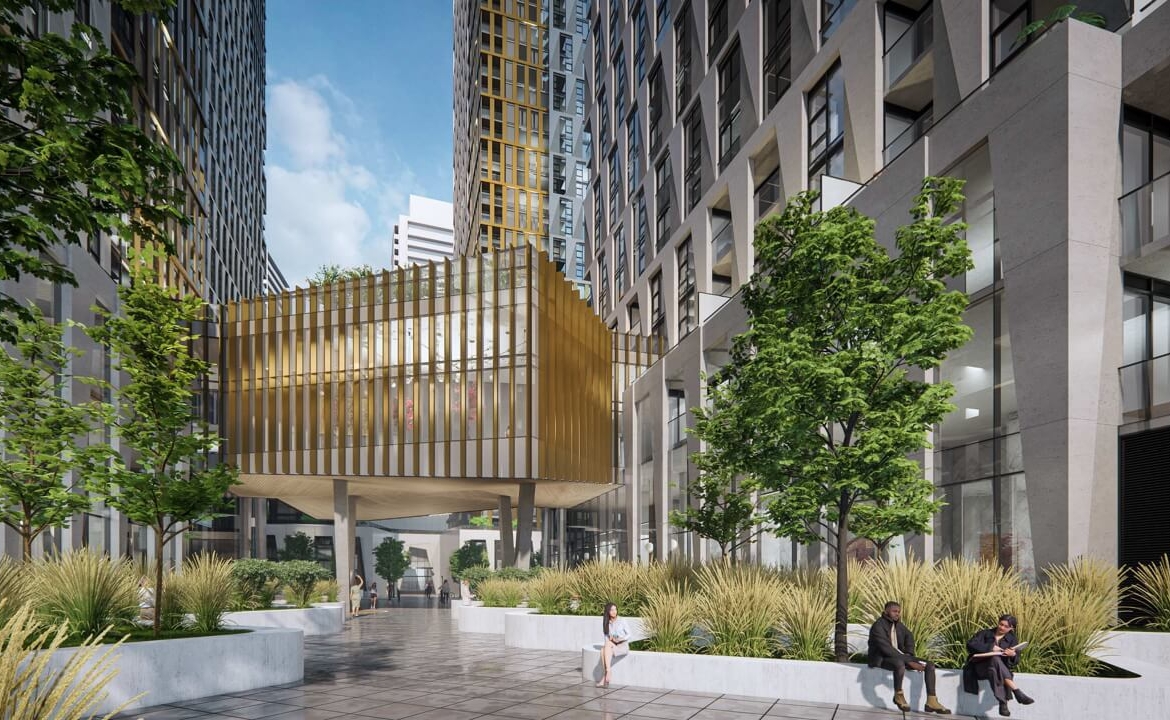 5800 Yonge Condos exterior rendering