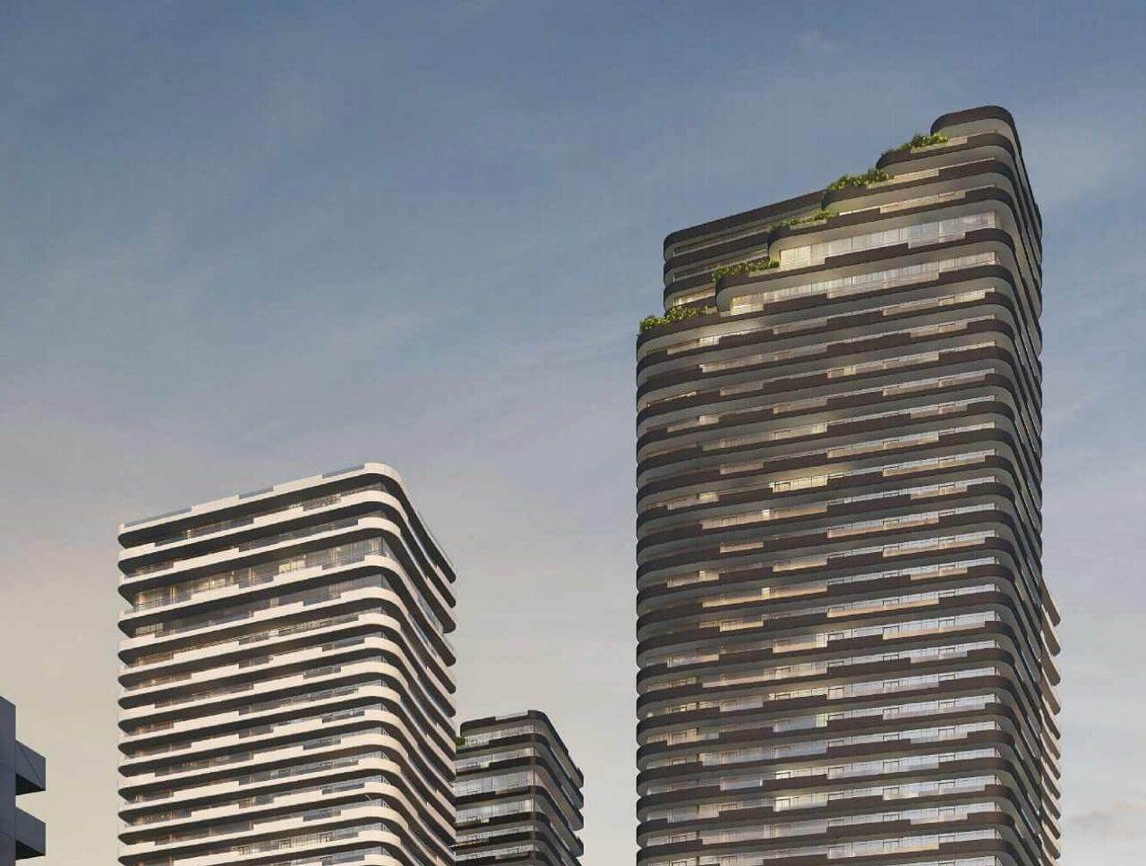 5800 Yonge Condos exterior rendering