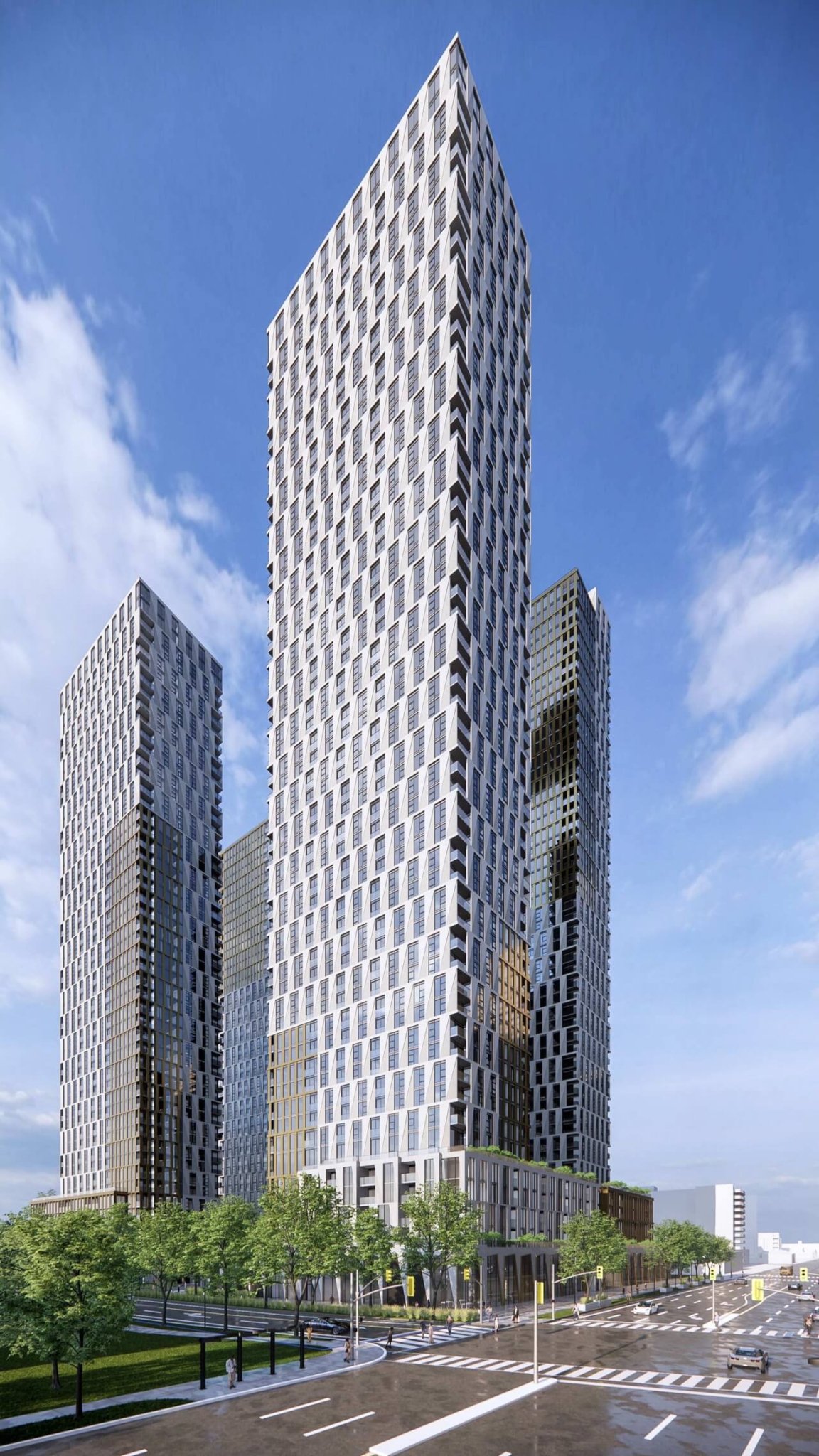 5800 Yonge Condos exterior rendering