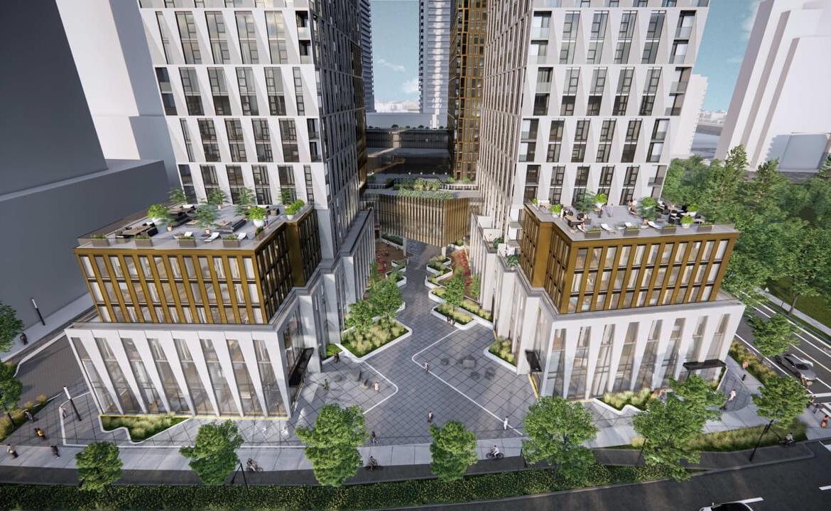 5800 Yonge Condos exterior rendering
