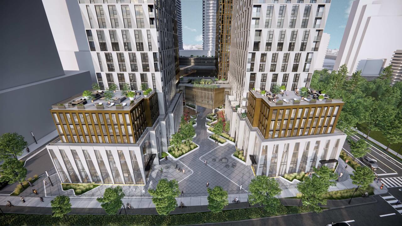 5800 Yonge Condos exterior rendering