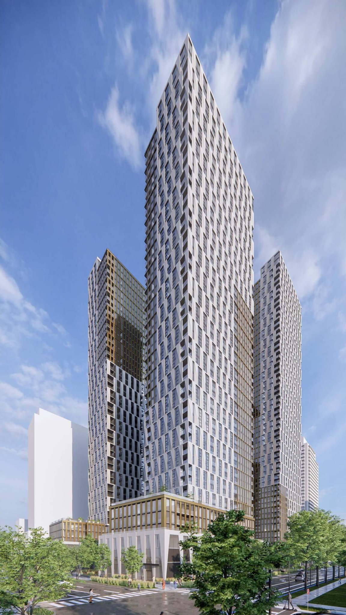 5800 Yonge Condos exterior rendering