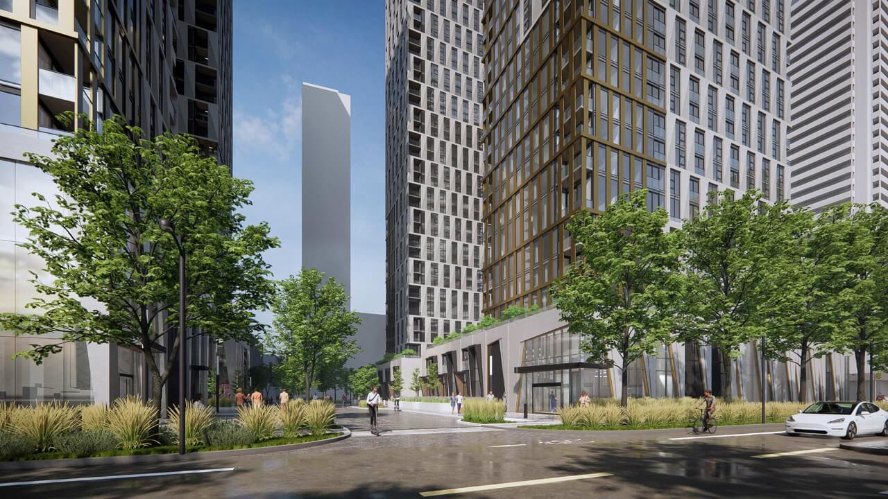 5800 Yonge Condos exterior rendering