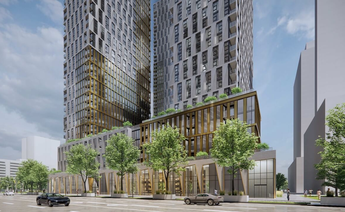 5800 Yonge Condos exterior rendering