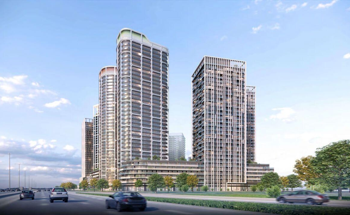 Exterior Rendering of Brookdale Centre Redevelopment Condos