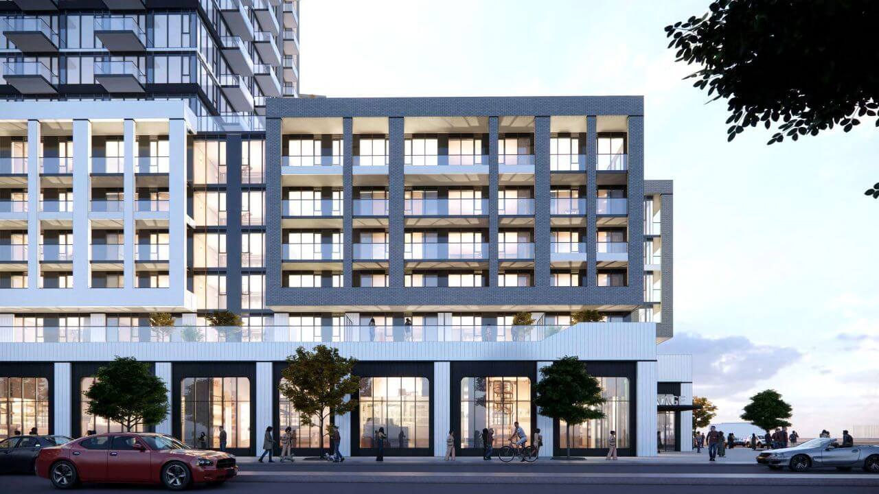 Exterior Rendering of Brookdale Centre Redevelopment Condos