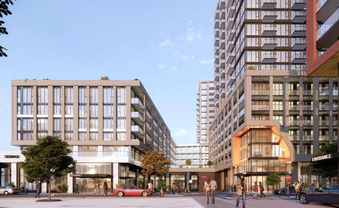 Exterior Rendering of Brookdale Centre Redevelopment Condos