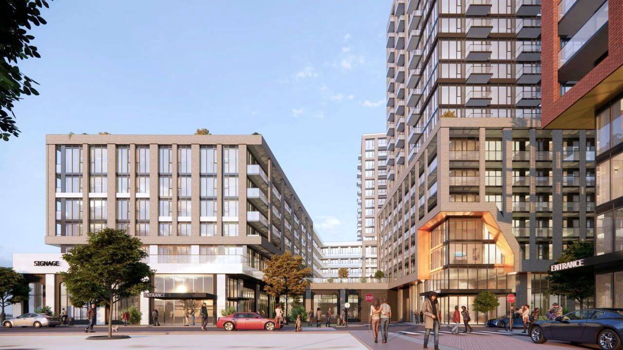 Exterior Rendering of Brookdale Centre Redevelopment Condos