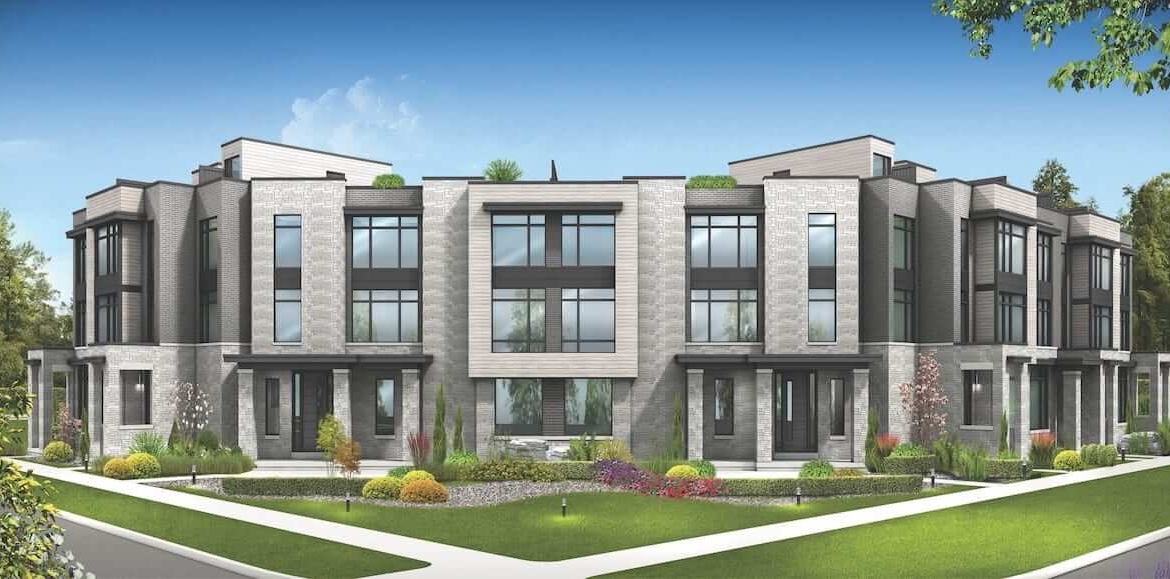 Oakbrook Towns Rendering