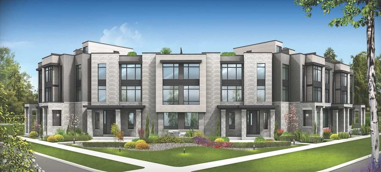 Oakbrook Towns Rendering