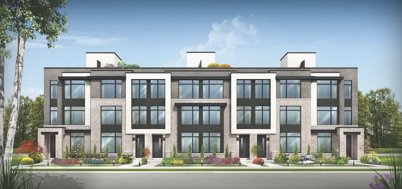 Oakbrook Towns Rendering
