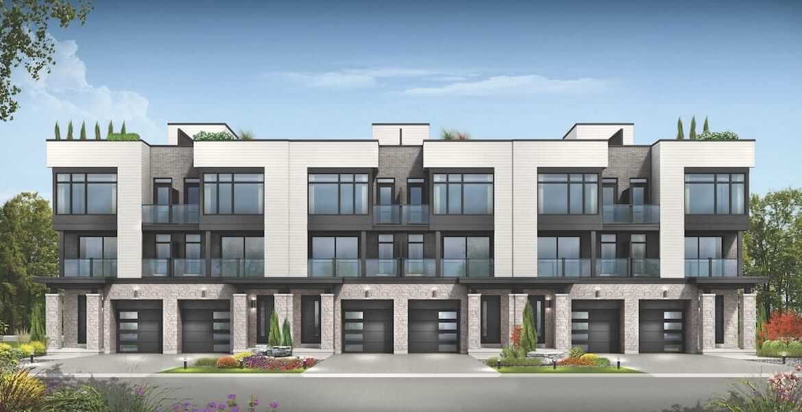 Oakbrook Towns Rendering