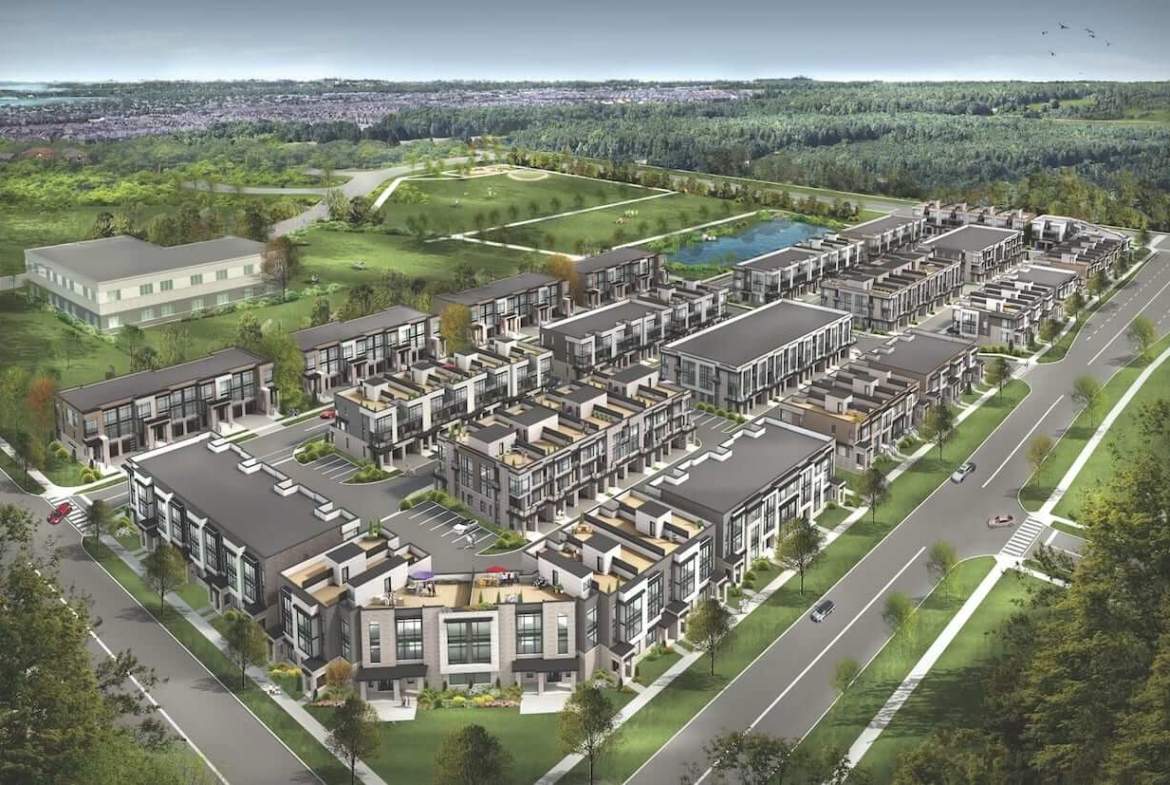 Oakbrook Towns Rendering