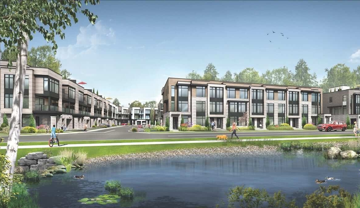 Oakbrook Towns Rendering