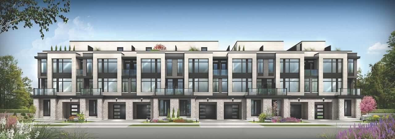Oakbrook Towns Rendering