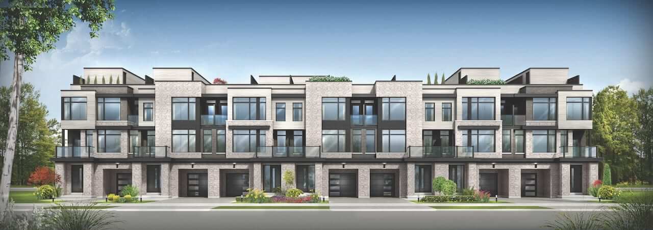 Oakbrook Towns Rendering