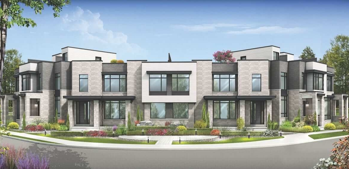 Oakbrook Towns Rendering
