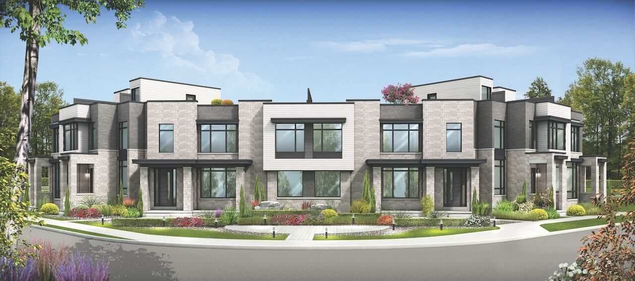 Oakbrook Towns Rendering
