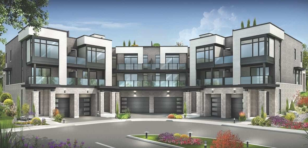 Oakbrook Towns Rendering