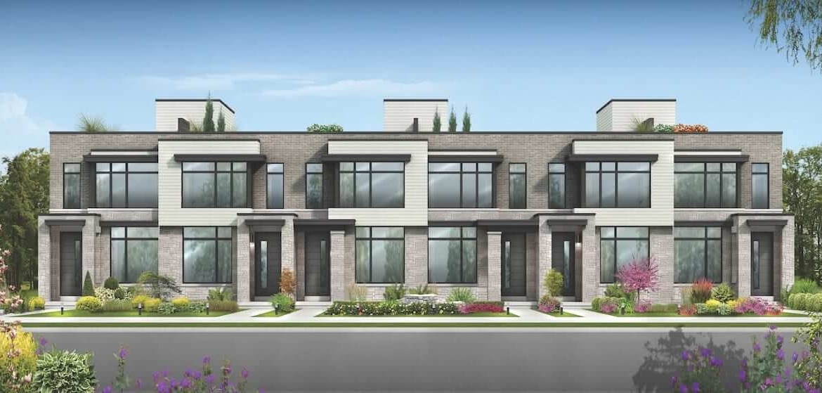 Oakbrook Towns Rendering
